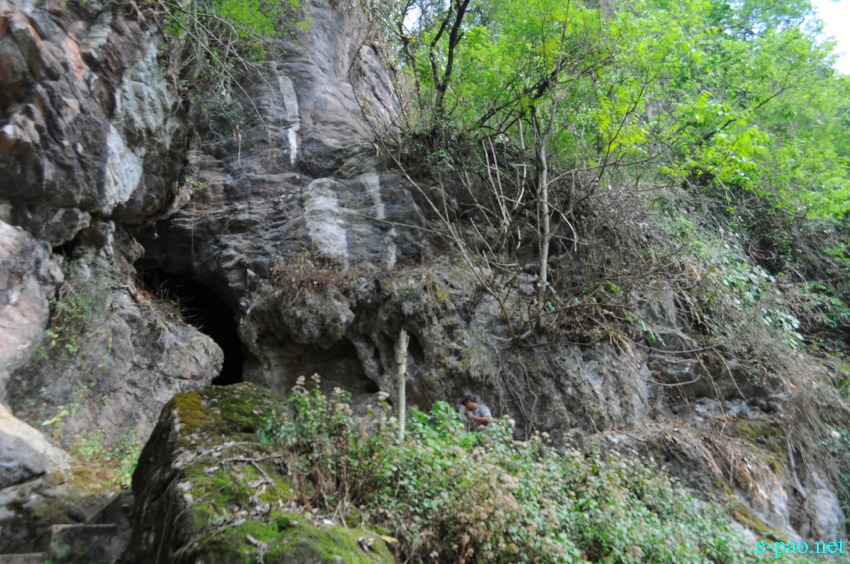 A view of Khangkhui Mangsor Cave in Ukhrul District :: 28th April 2018