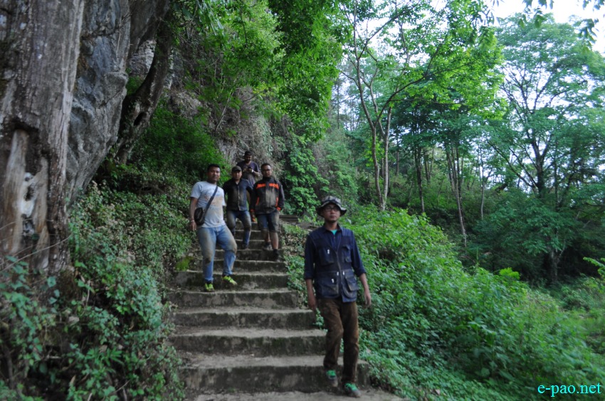 A view of Khangkhui Mangsor Cave in Ukhrul District :: 28th April 2018