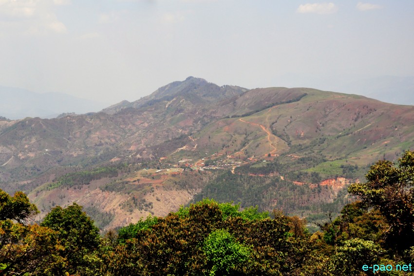 View from Shirui Hill in Ukhrul Town :: 25 April 2018