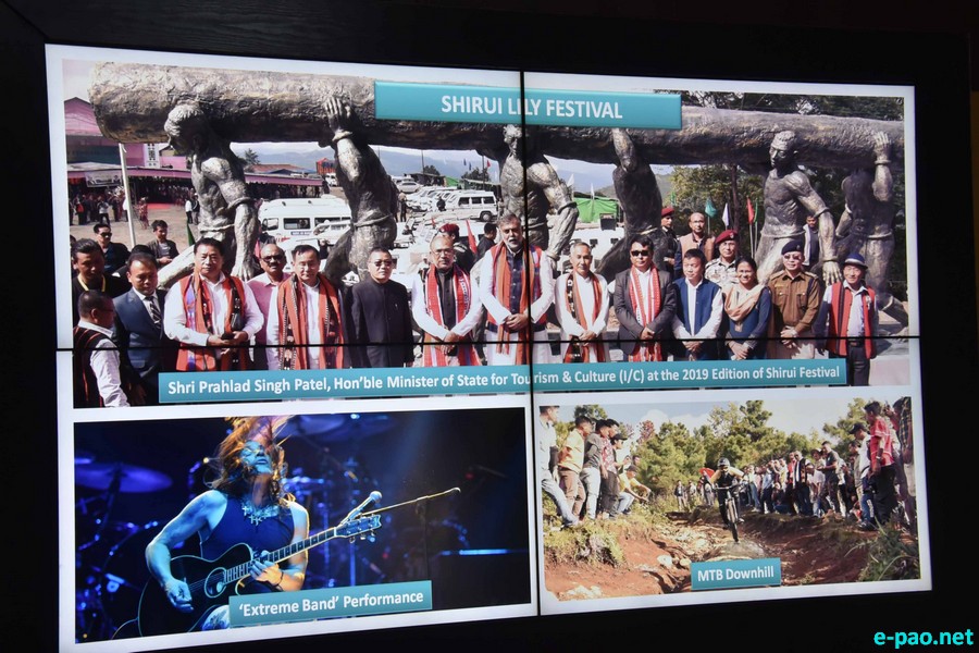 Presentation of Tourism in Manipur during inauguration of Spiritual Circuit in Manipur  :: December 21 2020