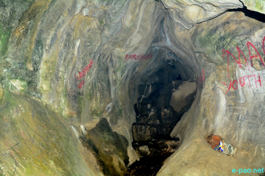 Mova Cave : at Hunpung in Ukhrul District at a distance of (14 kms) from Ukhrul :: 13 January 2021