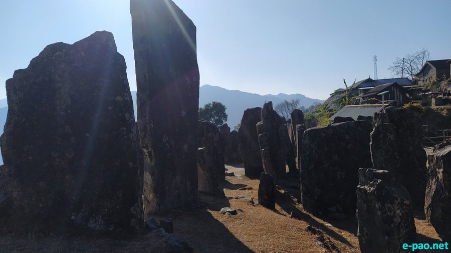 Megalith Stone Structures at Willong Khullen, Senapati District :: 09 February 2021