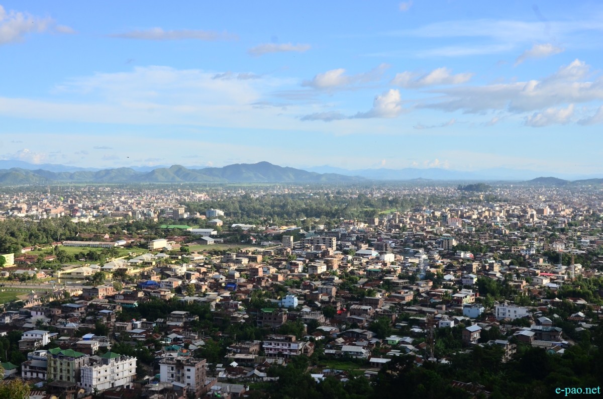 A view of Imphal City  