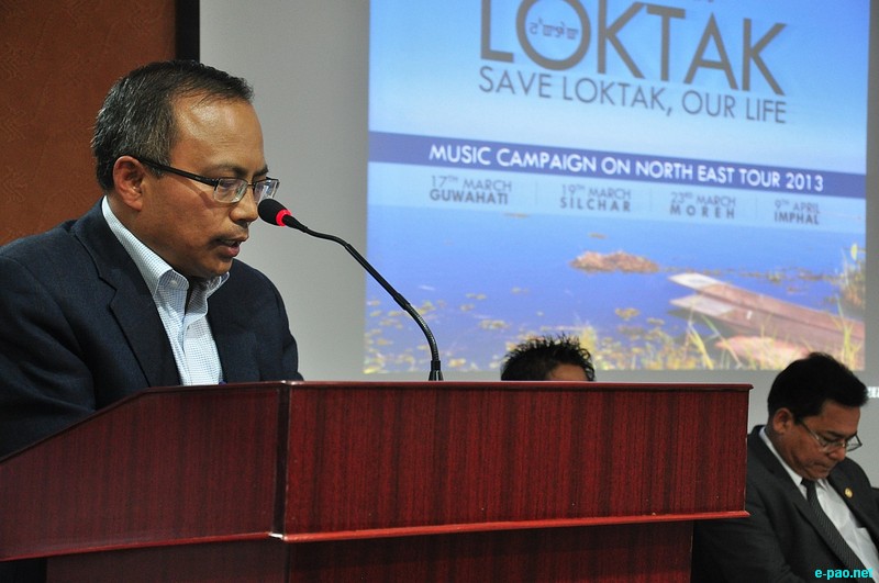 'Save Loktak, our Life' Music Campaign : The Final Leg Press Conference at Imphal :: 20 February 2013