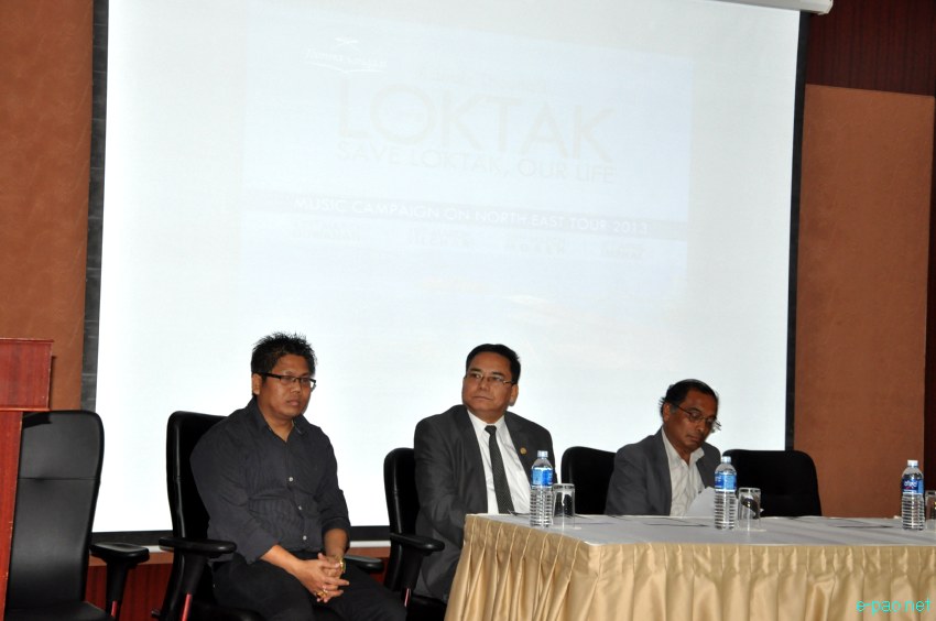 'Save Loktak, our Life' Music Campaign : The Final Leg Press Conference at Imphal :: 20 February 2013