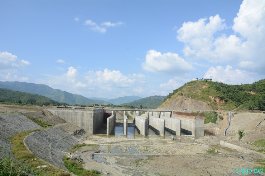  Dolaithabi Dam located at Dolaithbi Village in Senapati District  in  October 2016  
