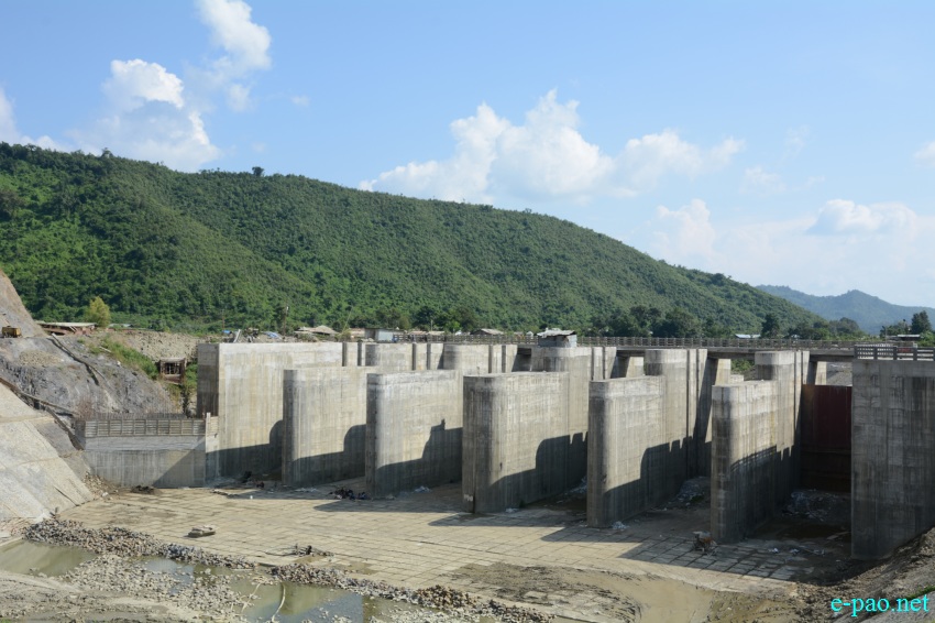 Dolaithabi Dam located at Dolaithbi Village in Senapati District  :: 5th October 2016