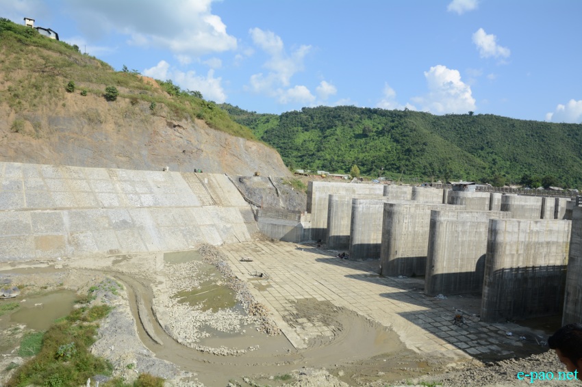 Dolaithabi Dam located at Dolaithbi Village in Senapati District  :: 5th October 2016