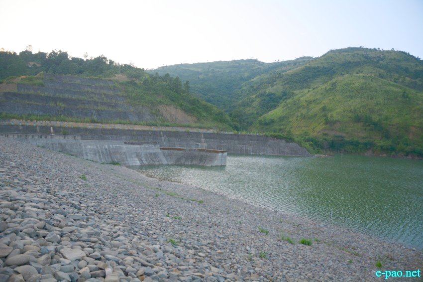 Maphou Dam, located in Mapithel Hills range, on the bank of Thoubal River :: 5th October 2016