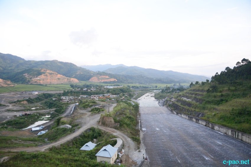 Maphou Dam, located in Mapithel Hills range, on the bank of Thoubal River :: 5th October 2016