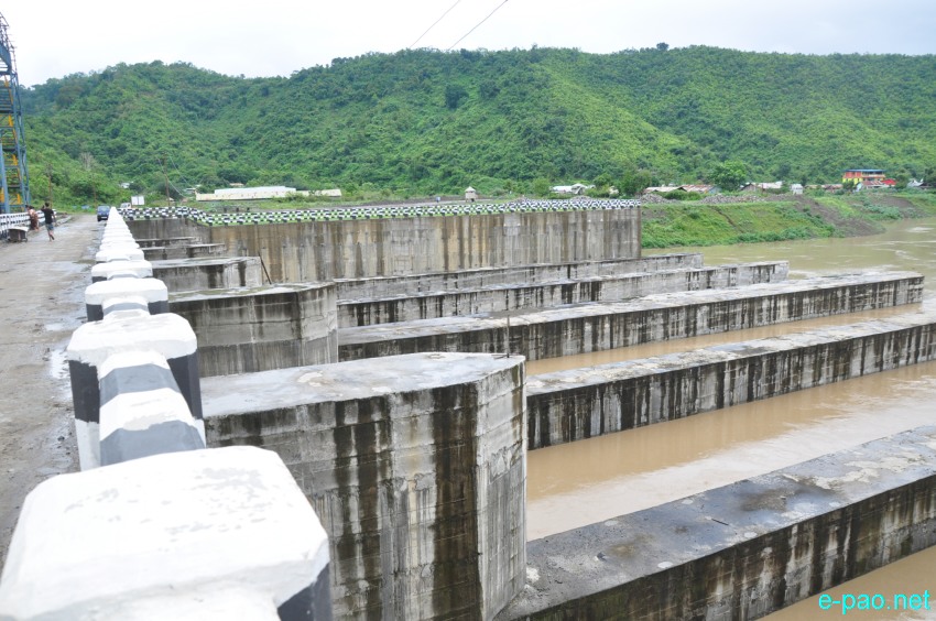Dolaithabi Dam at Dolaithbi Village in Senapati  :: 4th June 2018