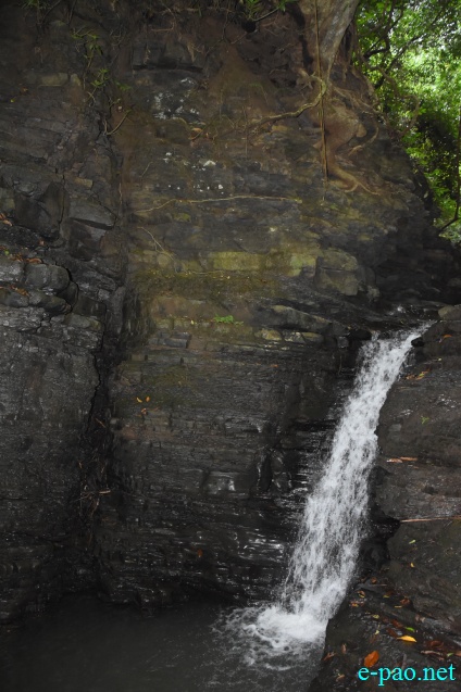 Sanathong Water Fall, New Chayang village, Chandel District, Manipur :: 3rd September 2019