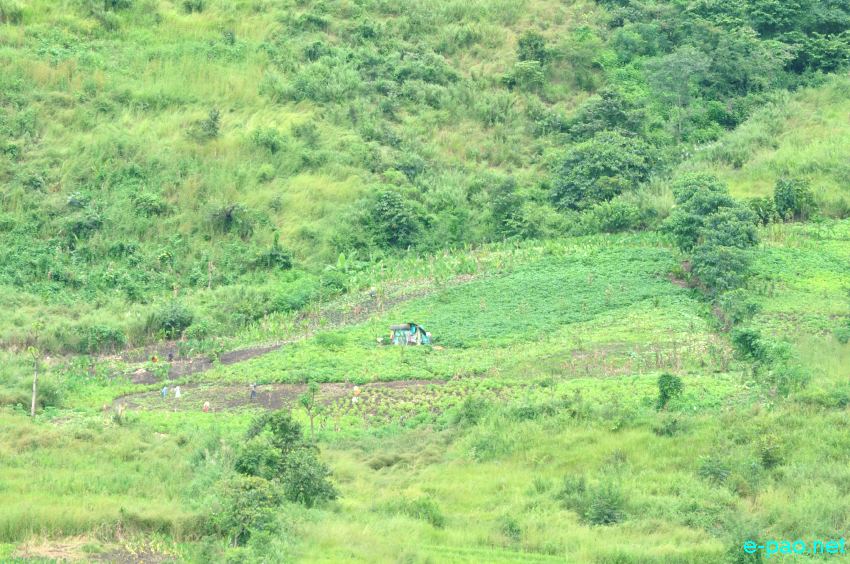 Landscape photo on the road to Kamjong, Ukhrul District :: Last week of September 2013