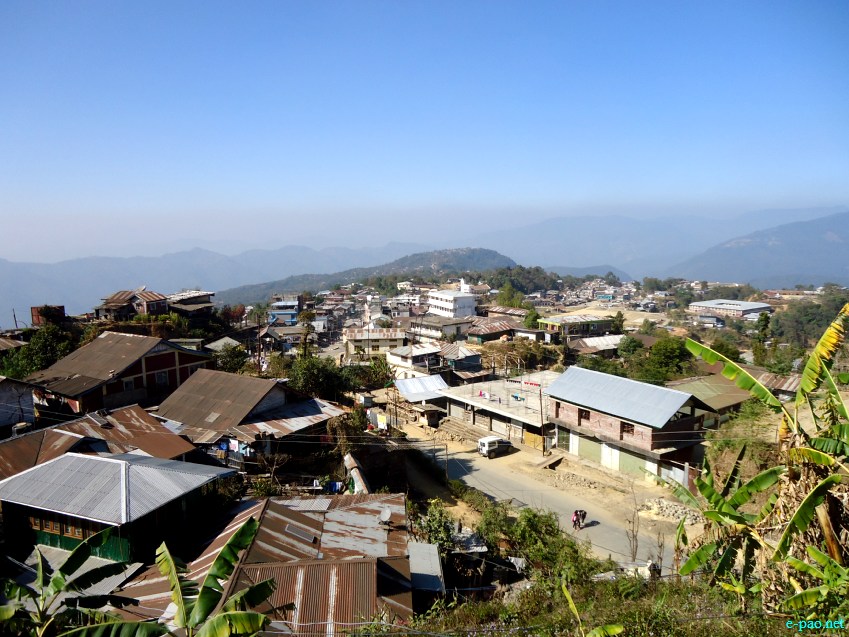 A view of Tamei and Tousem Sub Division in Tamenglong District in February 2013