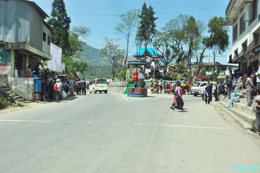 Mao Keithel (Market) - border town between Manipur and Nagaland :: April 2016