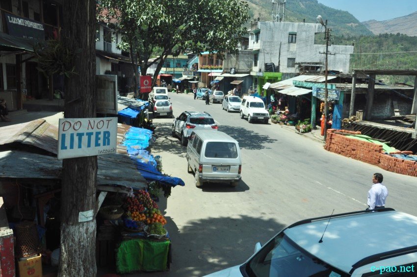 Mao Keithel (Market) - border town between Manipur and Nagaland :: April 2016