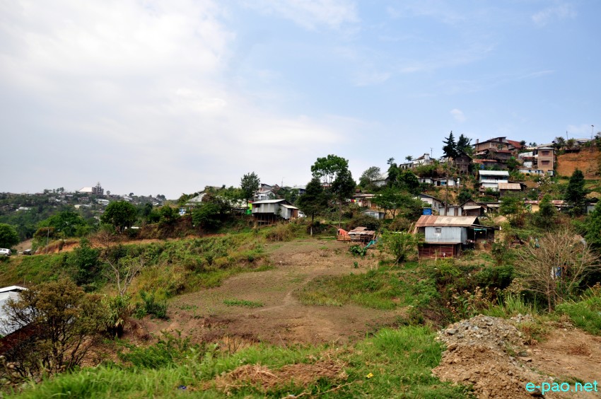 A view of Ukhrul Town during Shirui Lily Festival :: 25 April 2018