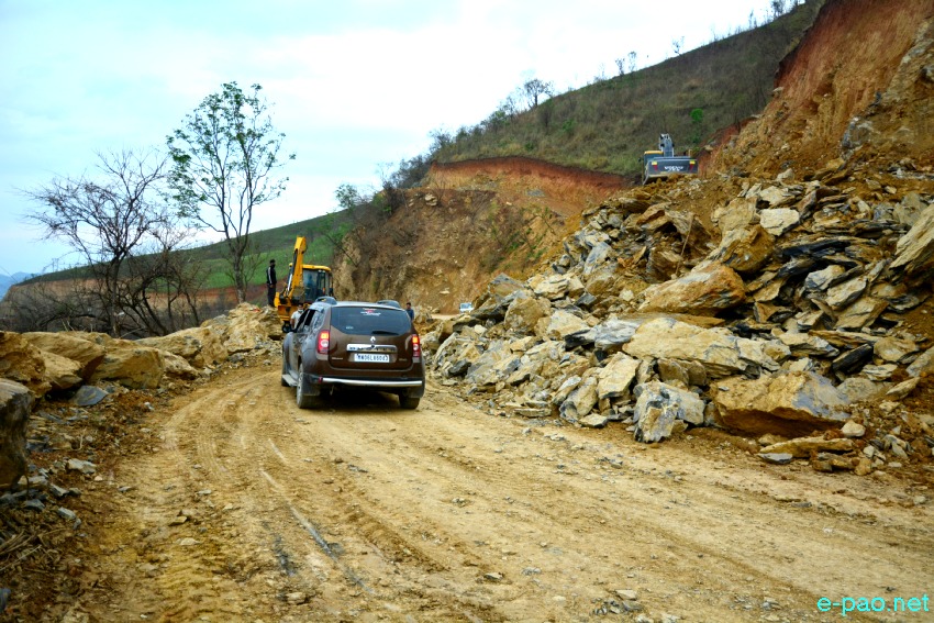 Imphal-Moreh Road and road-side Landscape view   :: April 23 2020
