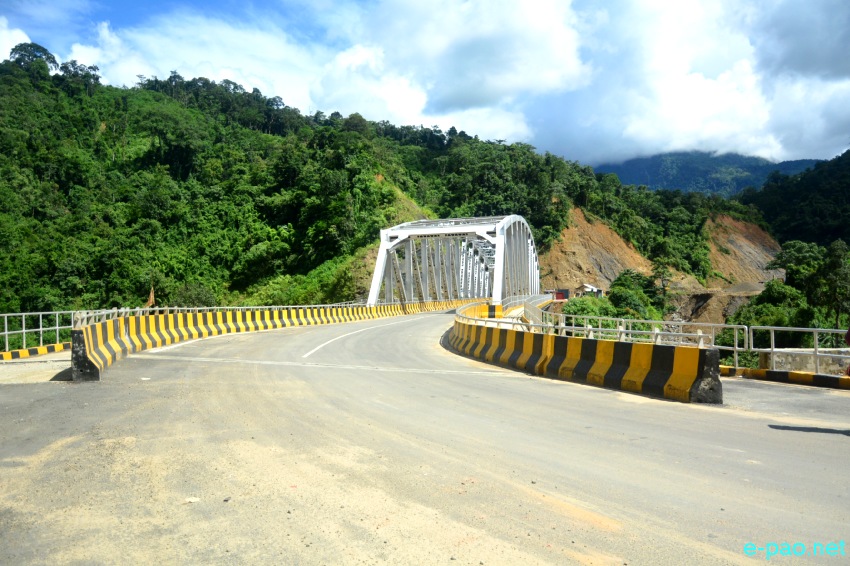 Makru bridge and Oinamlong Waterfall along Imphal Jiribam road :: 8th September 2021