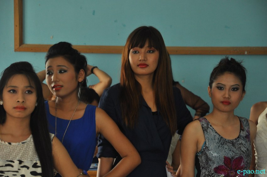 Screening cum-rehearsal for the 'Manipur Pineapple Queen Contest, 2014' was be held ::  09th August 2014