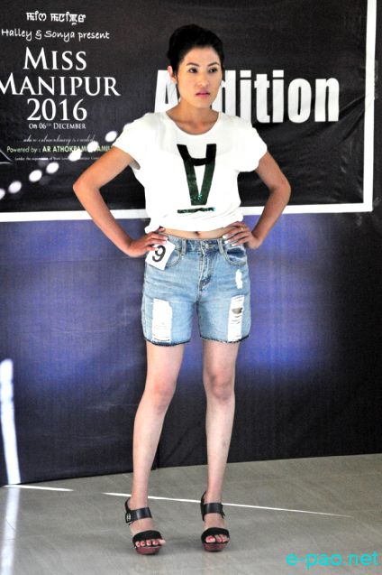 Audition/Screening for Miss Manipur 2016 at Haobam Marak :: 20th November 2016