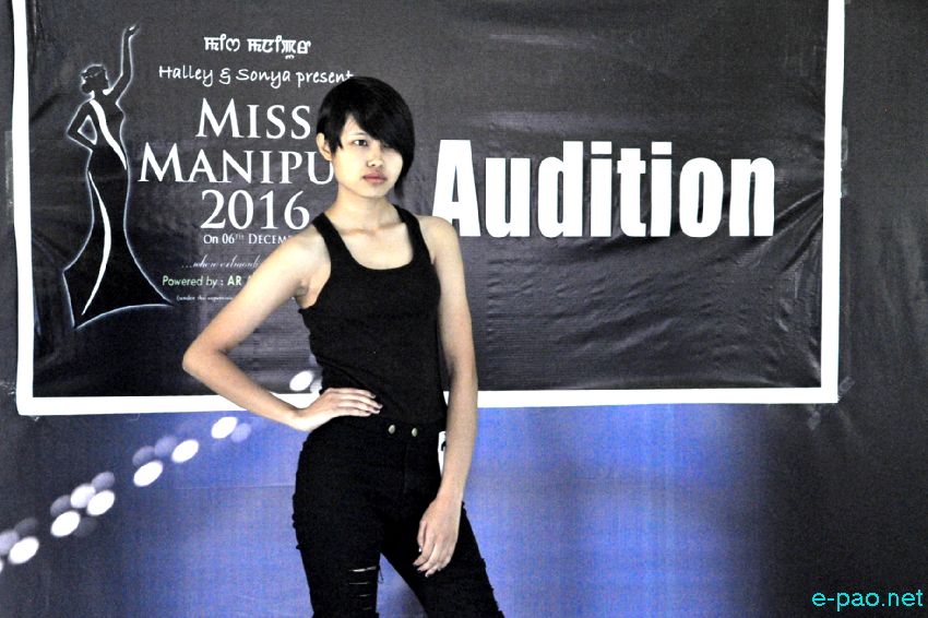 Audition/Screening for Miss Manipur 2016 at Haobam Marak :: 20th November 2016