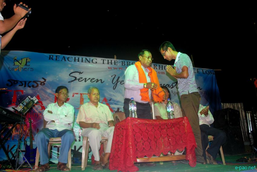 Tapta's NE tour 'Chahi Taret Khuntakpa' at Karaikandi, Cachar, Assam  :: April 11 2013