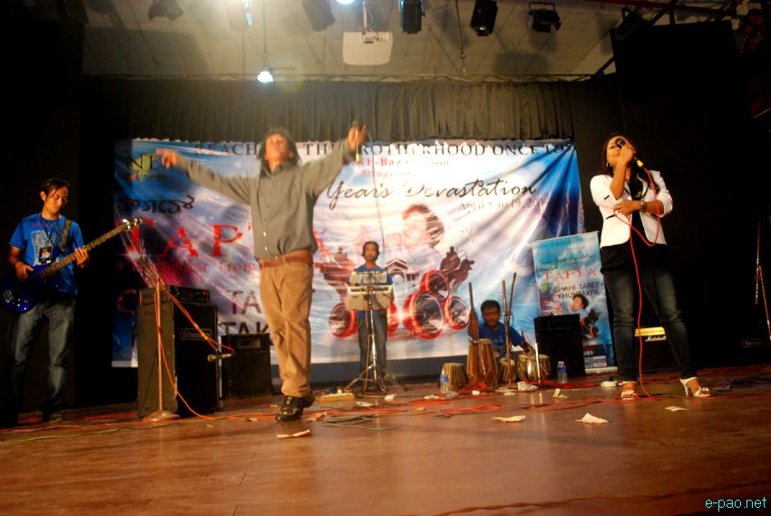 Tapta's NE tour 'Chahi Taret Khuntakpa' at Shillong, Meghalaya :: April 14 2013