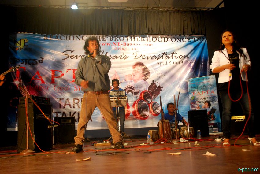 Tapta's NE tour 'Chahi Taret Khuntakpa' at Shillong, Meghalaya :: April 14 2013