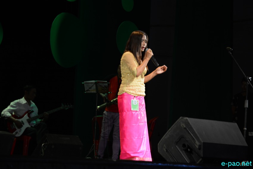 Song competition as a part of MANFETE at Manipur University :: 10th April 2016
