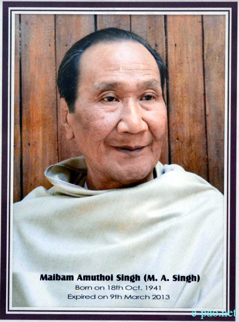 Maibam Amuthoi Singh - Film Personalities of Manipur (2017)