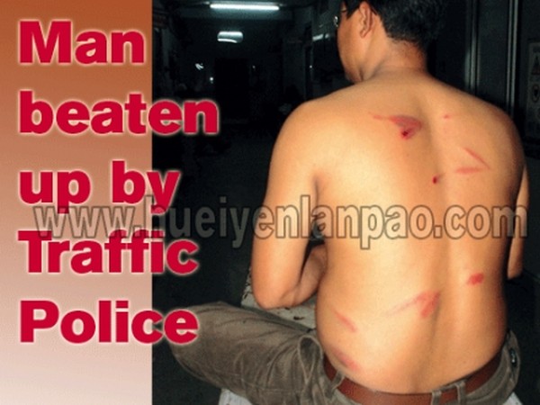 Man beaten up by Traffic Police