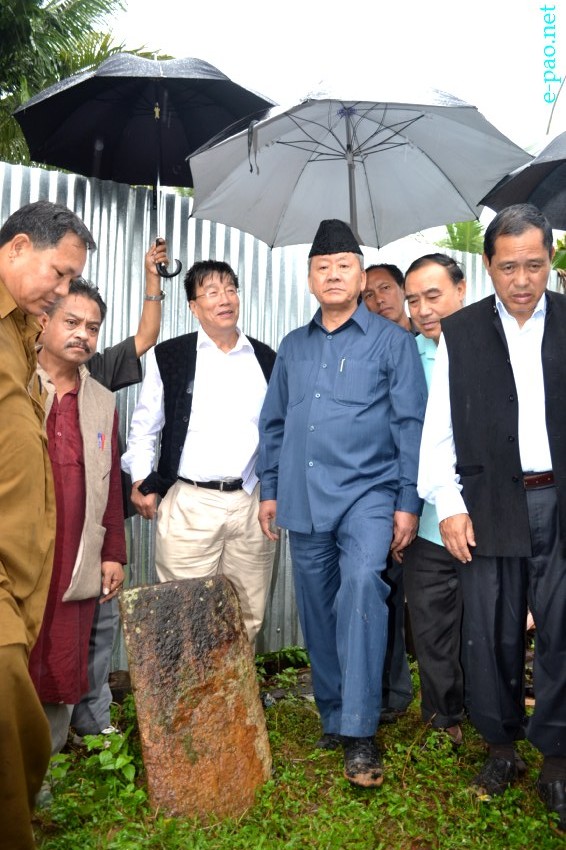 All party team studies border issue headed by Dy CM Gaikhangam visited Moreh on Manipur-Myanmar border :: 22 October 2013