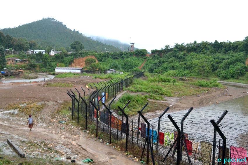 Manipur-Myanmar border at Moreh and the adjoining areas on October 22 2013