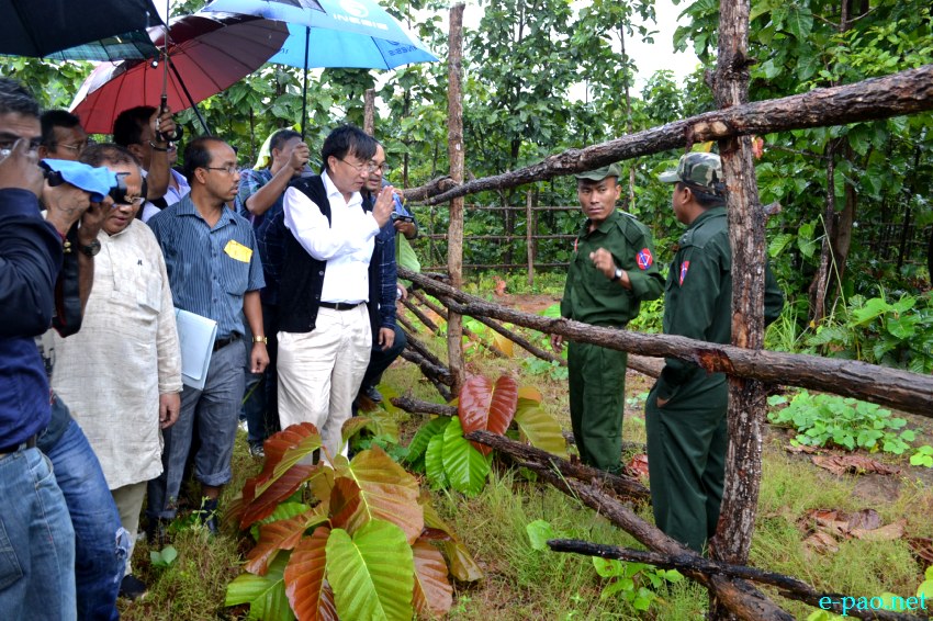 All party team studies border issue headed by Dy CM Gaikhangam visited Moreh on Manipur-Myanmar border :: 22 October 2013