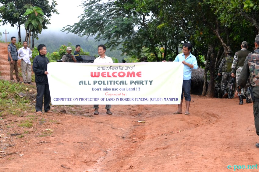 All party team studies border issue headed by Dy CM Gaikhangam visited Moreh on Manipur-Myanmar border :: 22 October 2013