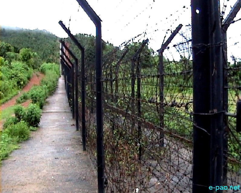 Spot assessment along Indo-Myanmar border near Moreh (border pillar #79 and #81 covering a distance of 10 Kms) ::  July 2013