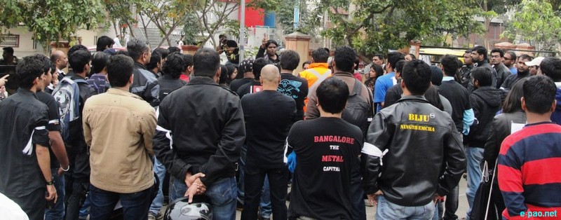 Bike Rally for Women's Safety at Bangalore :: 29 December 2012