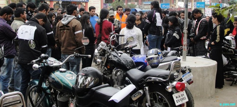 Bike Rally for Women's Safety at Bangalore :: 29 December 2012