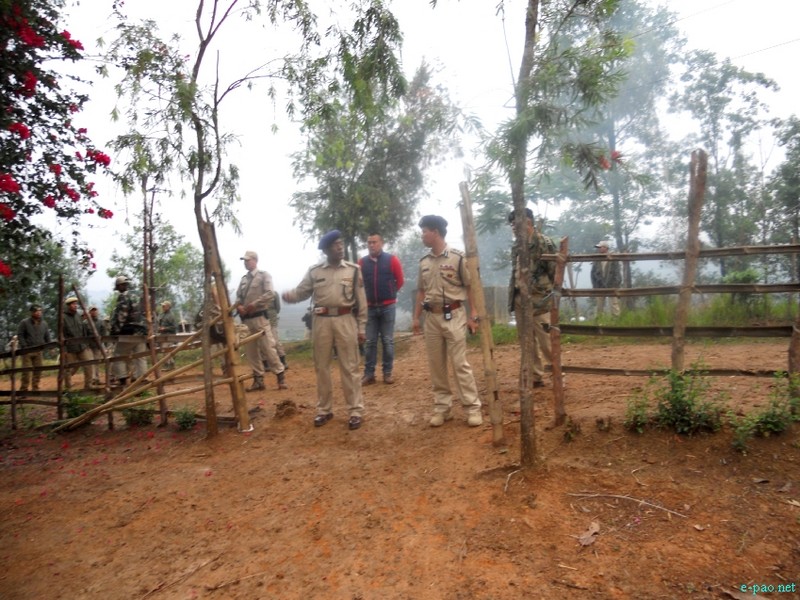 House burnt down at Silent Khul (Village) in Senapati District, following a land dispute :: May 4 2013