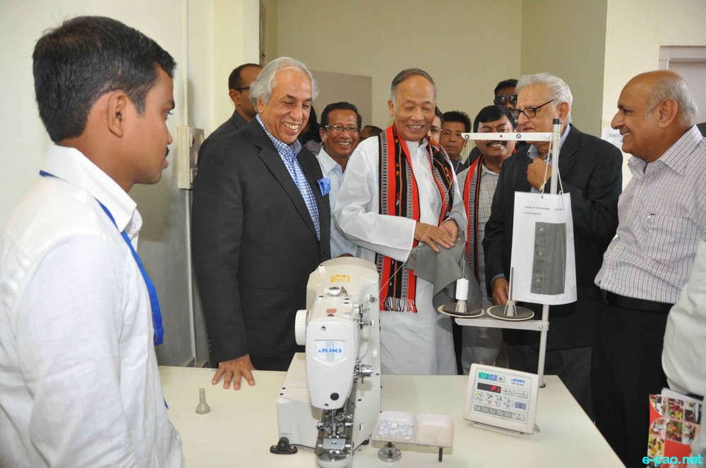 ATDC Vocational Institute, Manipur at DIC office, Porompat  Inauguration by CM Ibobi on  July 30 2014 