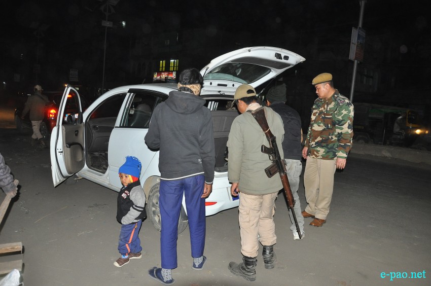 Security beefed up ahead of Republic-Day at Imphal East area :: 23 January 2014