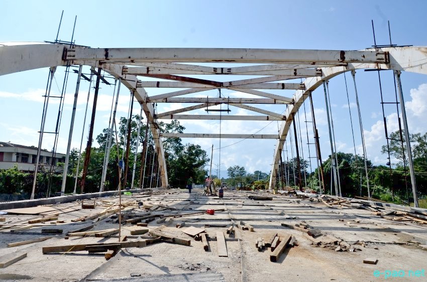 Sanjenthong Bridge still undergoing construction as on 15 October 2015