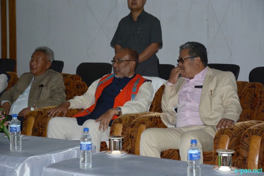 Chief Minister Nongthombam Biren on his maiden visit to Ukhrul :: April 11 2017