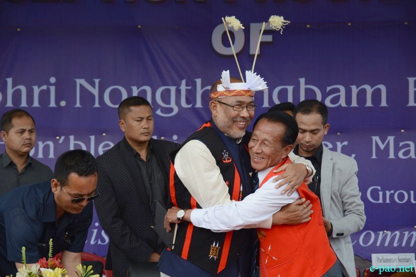  Chief Minister Nongthombam Biren on his maiden visit to Ukhrul :: April 11 2017 