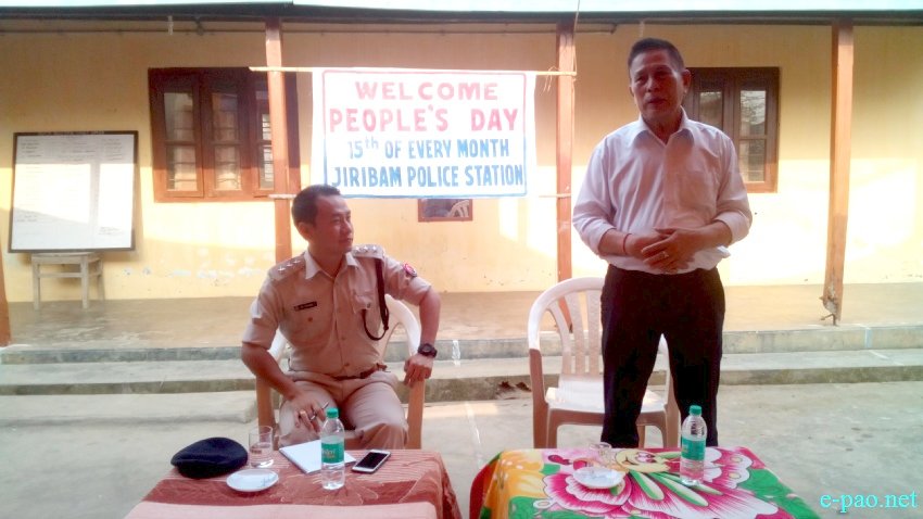 1st People's Day Observed at Jiribam Police Station :: April 15 2017