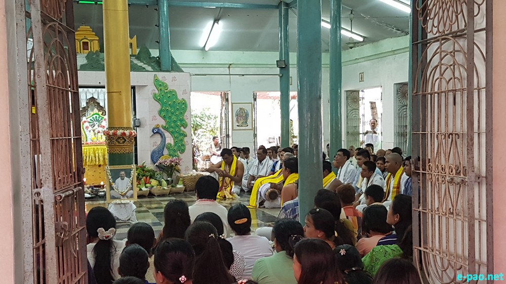 'Shraddha' - Last rites of late Pabung Kakchingtabam Sunder Gopal  at Mandalay, Myanmar :: March 26 2017