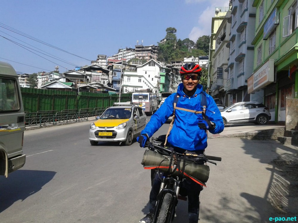 Matheous Thingbaijam Cycling across North East India  :: 21 November - 06 December 2018