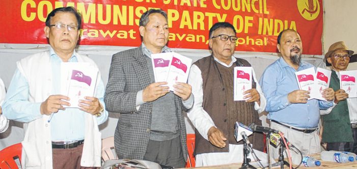 CPI vows to fight all major State issues