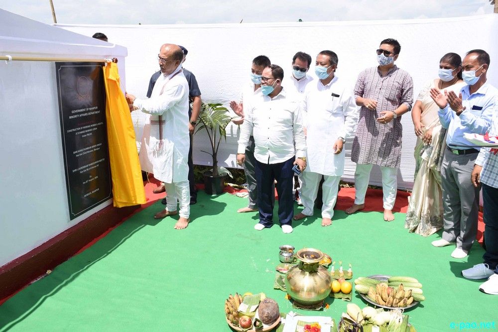 Chief Minister N Biren Singh lays foundation stones for over 1000 projects :: August 28 2020